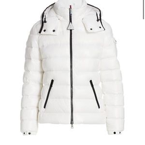White moncler jacket